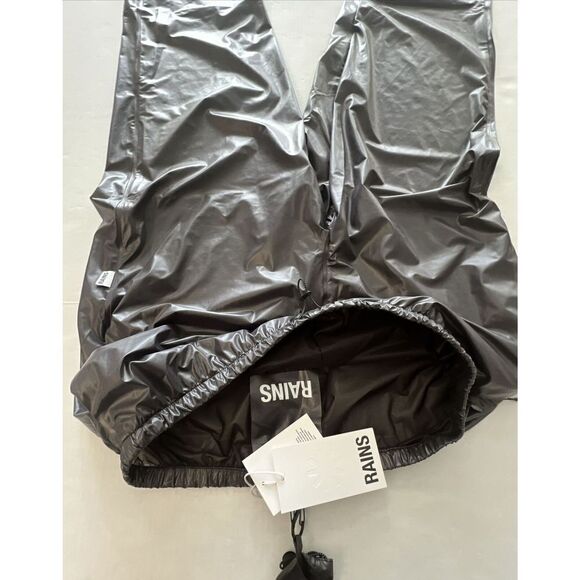 RAINS Men Sz XL Ultralight Waterproof Packable Pants Carrying Case Sold Out - Picture 12 of 16
